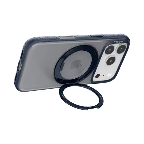 iPhone 17 Pro Max Torras Ostand R Fitness Series - Sötétkék tok