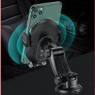 USAMS Induktív Telefontartó US-CD131 15W Automatikus Szélvédő/Műszerfal fekete