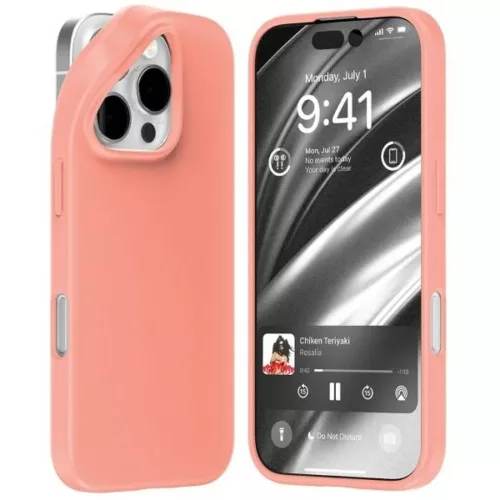 iPhone 16 Pro Mercury Soft tok rózsaszín
