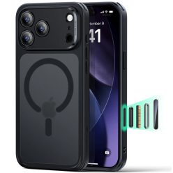   iPhone 17 Pro Max ESR - Classic Hybrid HaloLock - Matt Fekete tok