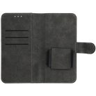 COMMON Univerzális fliptok (SIZE L) Iphone 6 Plus/7 Plus/8 Plus/Xs Max/11 Pro Max/Samsung S20 FE/S21 FE/S10 Plus/A10/A32/A54/Xiaomi 12 Lite/Huawei P30 Pro készülékekhez, sötétkék tok