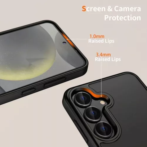 Samsung Galaxy A17 tok Tech-protect Magmat Matt Fekete tok