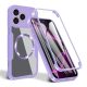 iPhone 17 Pro Max Purple Techsuit - ColorVerse 360 MagSafe Series + Képernyővédő tok