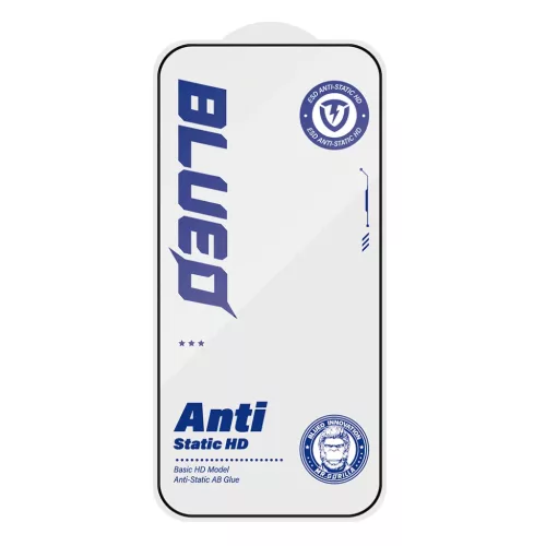 iPhone 15 Pro Max Fekete Blueo Anti-Static HD Glass üvegfólia