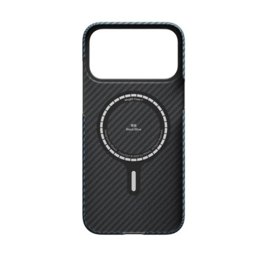 iPhone 17 Pro Max PITAKA Ultra-Slim MagSafe fekete kék tok