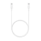 Samsung - Adatkábel (EP-DA905BWE) - Type-C to USB-C, 480Mbps, 2.1A, 1m - Fehér (Bulk Csomagolás)
