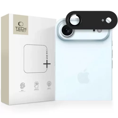 iPhone 17 Air Tech-protect Camfull Fit+ fekete kameravédő