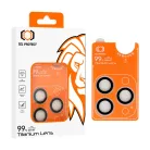 iPhone 17 Pro/17 Pro Max átlátszó Edzett üveg Tel Protect Titanium Lens 99% AR kamera védelem (3 darab lencse) üvegfólia