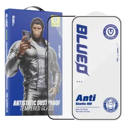 iPhone 15 Pro Fekete Blueo Anti-Static HD Üveg üvegfólia