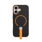 iPhone 16 Pro vékony mágneses fekete tok