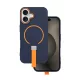 iPhone 16 Pro tok Loop Thin Mag tok sötétkék