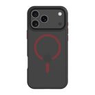 iPhone 17 Pro Max Fekete/Piros Tactical MagForce Hyperstealth 2.0 tok