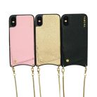 iPhone XS MAX BAG Simply Leather tok pink