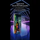 iPhone 15 Pro Fekete ANANK 2.5D Ujjlenyomatmentes Kijelzővédő üvegfólia