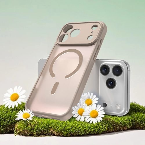 Apple iPhone 17 Pro Max Gold Techsuit - HaloFrost II MagSafe tok