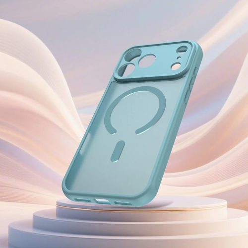 Apple iPhone 17 Pro Max Mint Green Techsuit HaloFrost II MagSafe tok.