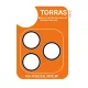 iPhone 17 Pro Max Torras - Lensguard Kameravédő - Fekete üvegfólia