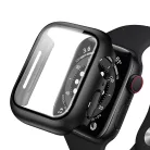 Apple Watch 7 45mm ANANK kijelzővédő fekete tok