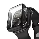 Apple Watch 7 45mm ANANK kijelzővédő fekete tok