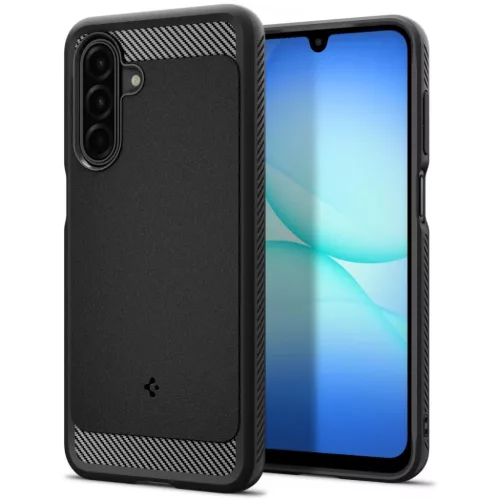 Samsung Galaxy A17 tok Spigen Rugged Armor Matt Fekete