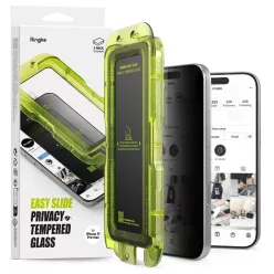 iPhone 17 Pro Ringke Easy Slide 2-pack privát üvegfólia