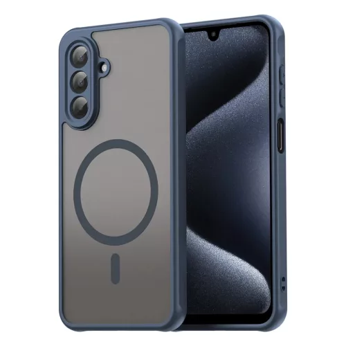 Samsung Galaxy A17 5G Techsuit HaloFrost II MagSafe - Tengerészkék tok