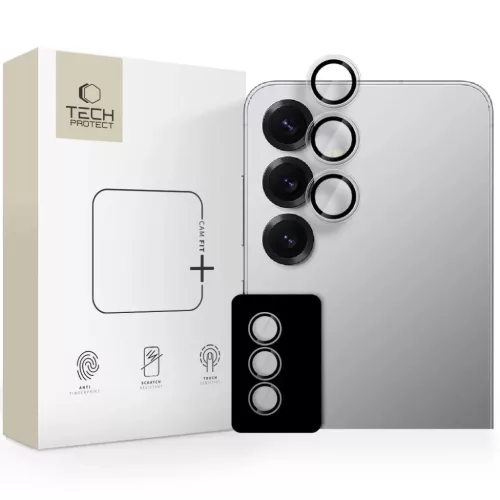 Samsung Galaxy S25 FE Tech-Protect Camring Fit+ kameraüveg átlátszó