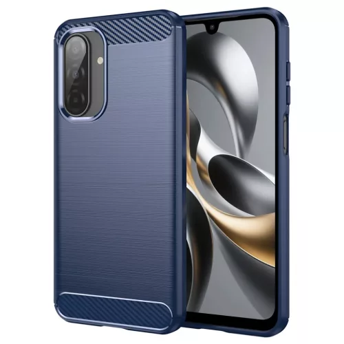 Samsung Galaxy A17 5G Techsuit - Carbon Silicone - Fekete tok