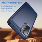 Samsung Galaxy A17 5G Techsuit - Carbon Silicone - Fekete tok