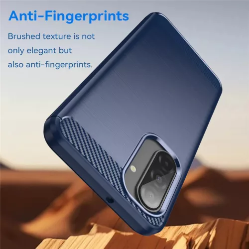 Samsung Galaxy A17 5G Techsuit - Carbon Silicone - Fekete tok