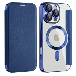 Samsung Galaxy A17 5G Techsuit SmartMag Book Case - Kék tok