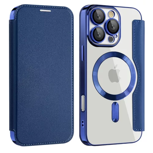 Samsung Galaxy A17 5G Techsuit SmartMag Book Case - Kék tok