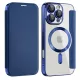 Samsung Galaxy A17 5G Techsuit SmartMag Book Case - Kék tok