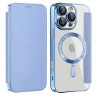 Samsung Galaxy A17 5G Techsuit SmartMag Book Case - Világoskék tok
