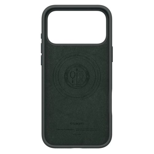 iPhone 17 Pro Max Spigen Silicone Fit Mag Magsafe tok Mélyzöld