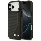 iPhone 17 Pro Max BMW M Carbon Line & Logo MagSafe piros tok