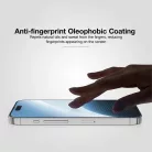 iPhone 17 Pro Fekete ANANK - 2.5D 10X erősített CG képernyővédő üvegfólia