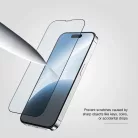 iPhone 17 Air Fekete ANANK - 2.5D 10X Megerősített CG Képernyővédő üvegfólia