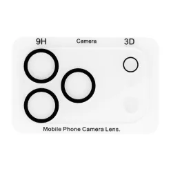   Edzett üveg HARD SILK PRINT kamera (LENCSE) iPhone 17 Pro Max (sziget) üvegfólia