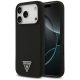 iPhone 17 Pro Max Fekete Guess - Silicone Triangle Logo MagSafe (GUHMP17XSCTRLMK) tok