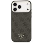 iPhone 17 Pro Max Guess - Hardcase 4G Triangle Logo MagSafe (GUHMP17XP4TSRCMK) - Fekete tok