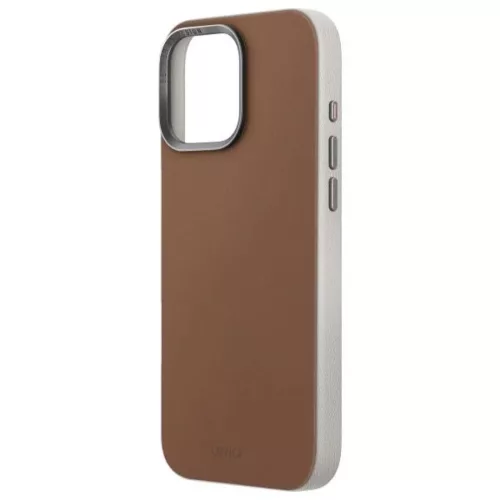 Uniq Lyden DS iPhone 16 Pro 6.3" Magclick Töltő Tok Karamell/Karamell-Ivory tok