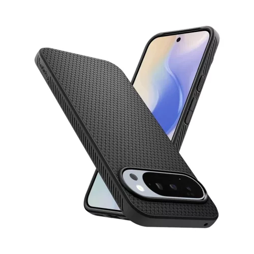 Google Pixel 10 Pro XL Spigen - Liquid Air - Fekete Matt tok