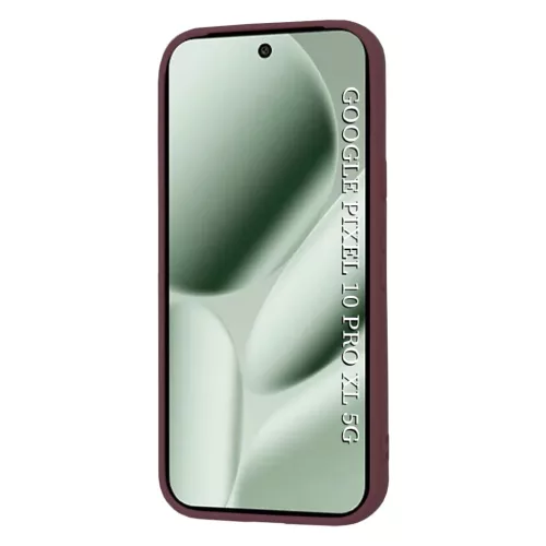 Google Pixel 10 Pro XL Techsuit - SoftFlex - Plum Red tok