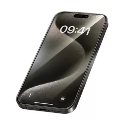   iPhone 15 Pro Max fekete Benks Tempered glass Arc Shield Full Coverage (GA62) üvegfólia