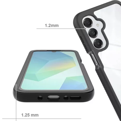 Samsung Galaxy A17 tok Tech-protect Defense 4g / 5g Fekete tok