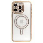 iPhone 17 Pro Max Arany Bling Magsafe tok