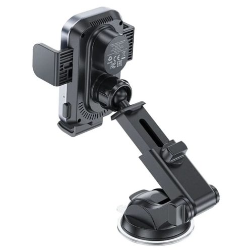 Telefon 4.7-6.9" Acefast Autós tartó vezeték nélküli töltéssel (D53) - Mágneses rögzítés, műszerfalra, szélvédőre, 15W - Fekete