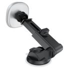 Autós tartó Acefast - Vezeték nélküli töltéssel (D42) - műszerfalhoz, mágneses rögzítés, USB-C, 15W, 4.7 - 6.9" telefonokhoz - Ezüst