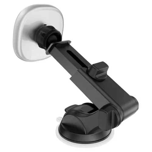 Autós tartó Acefast - Vezeték nélküli töltéssel (D42) - műszerfalhoz, mágneses rögzítés, USB-C, 15W, 4.7 - 6.9" telefonokhoz - Ezüst